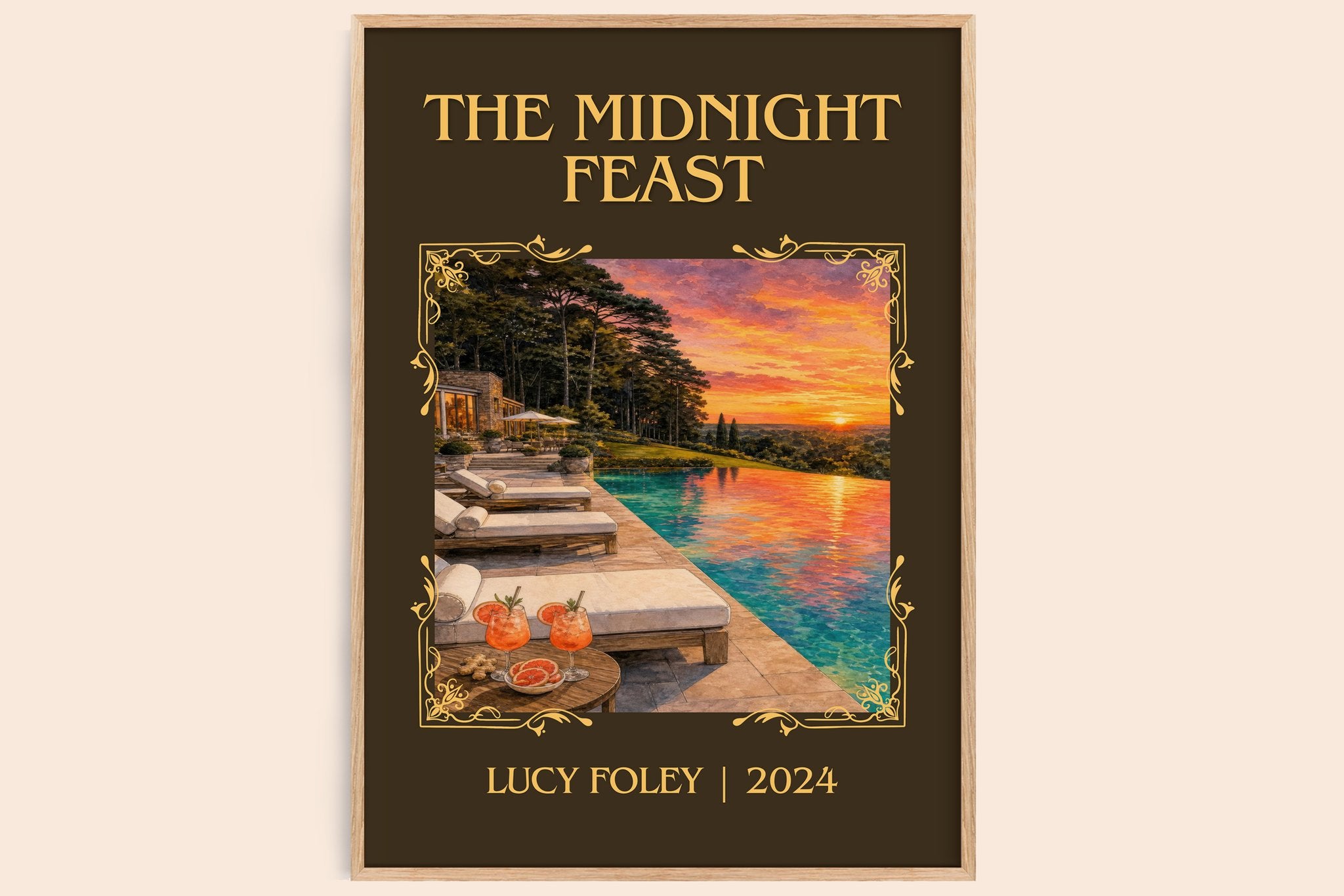 The Midnight Feast Classic Book Art Print by Lucy Foley
