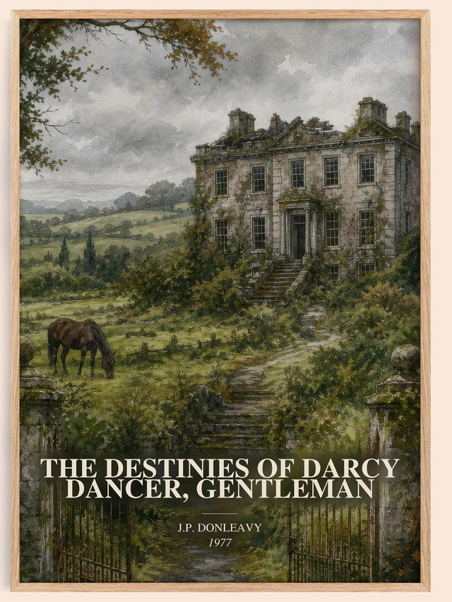 Destinies Of Darcy Dancer, Gentleman Book Watercolour Illustration –