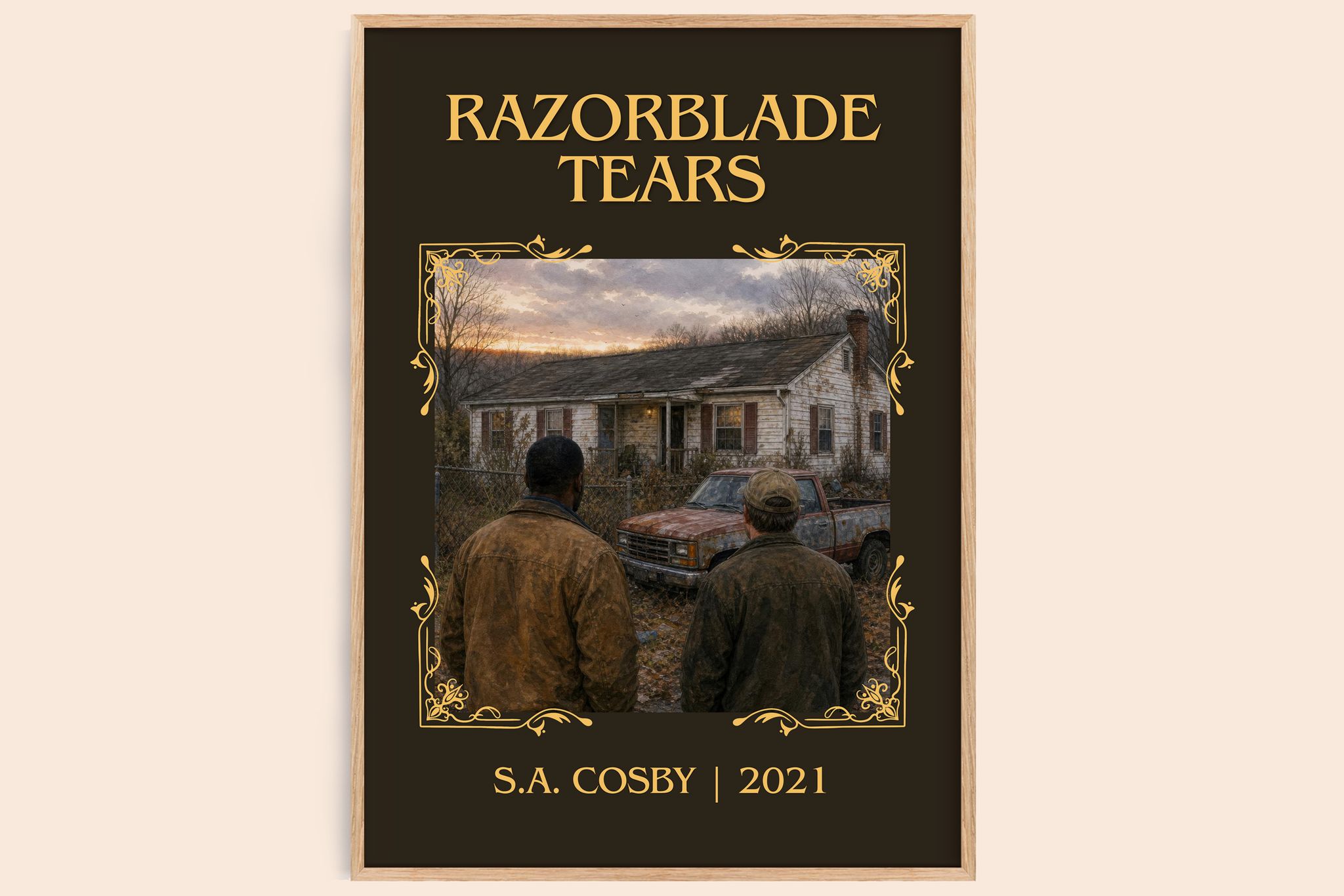 Razorblade Tears Classic Book Art Print by S.A. Cosby