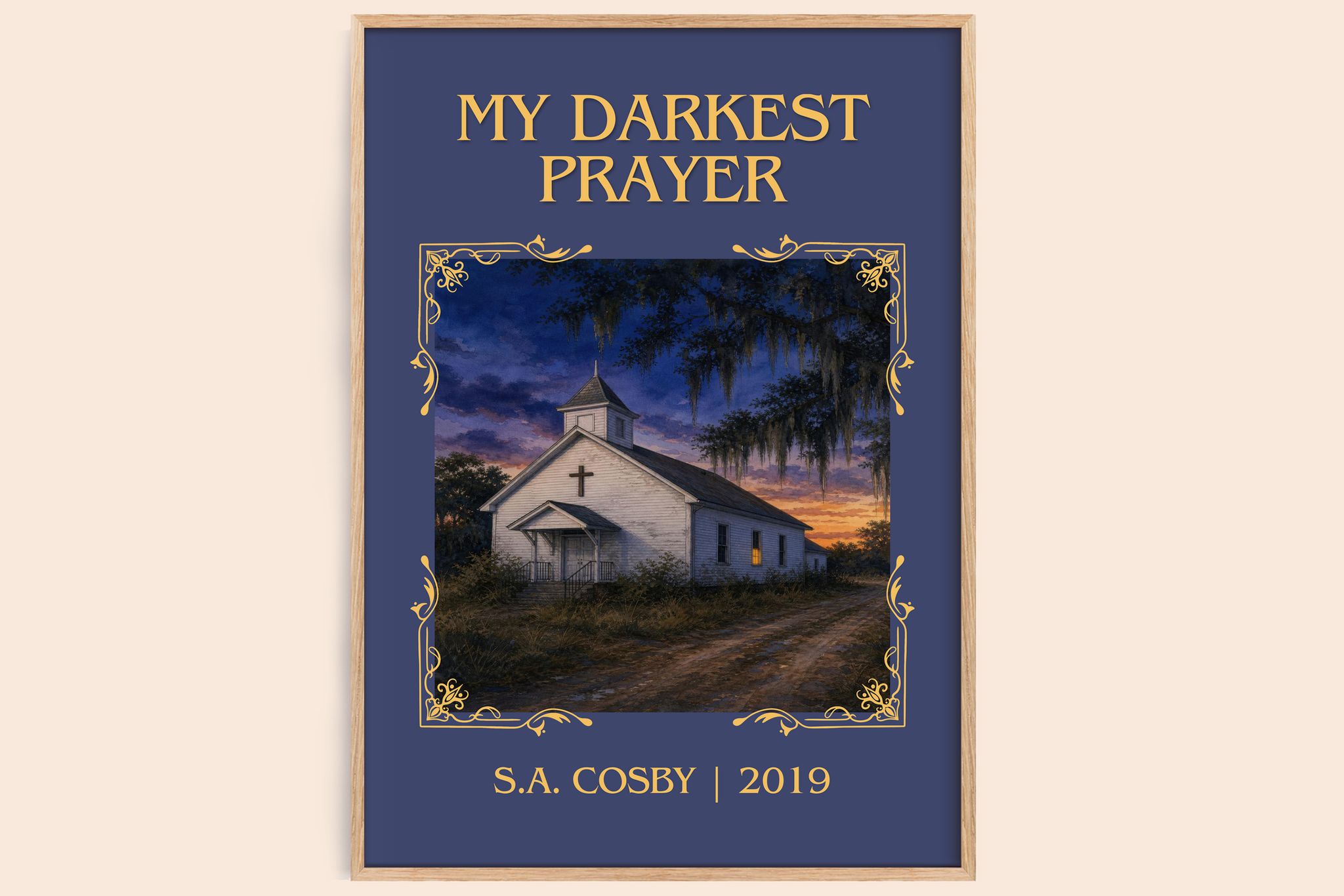 My Darkest Prayer Classic Book Art Print by S.A. Cosby