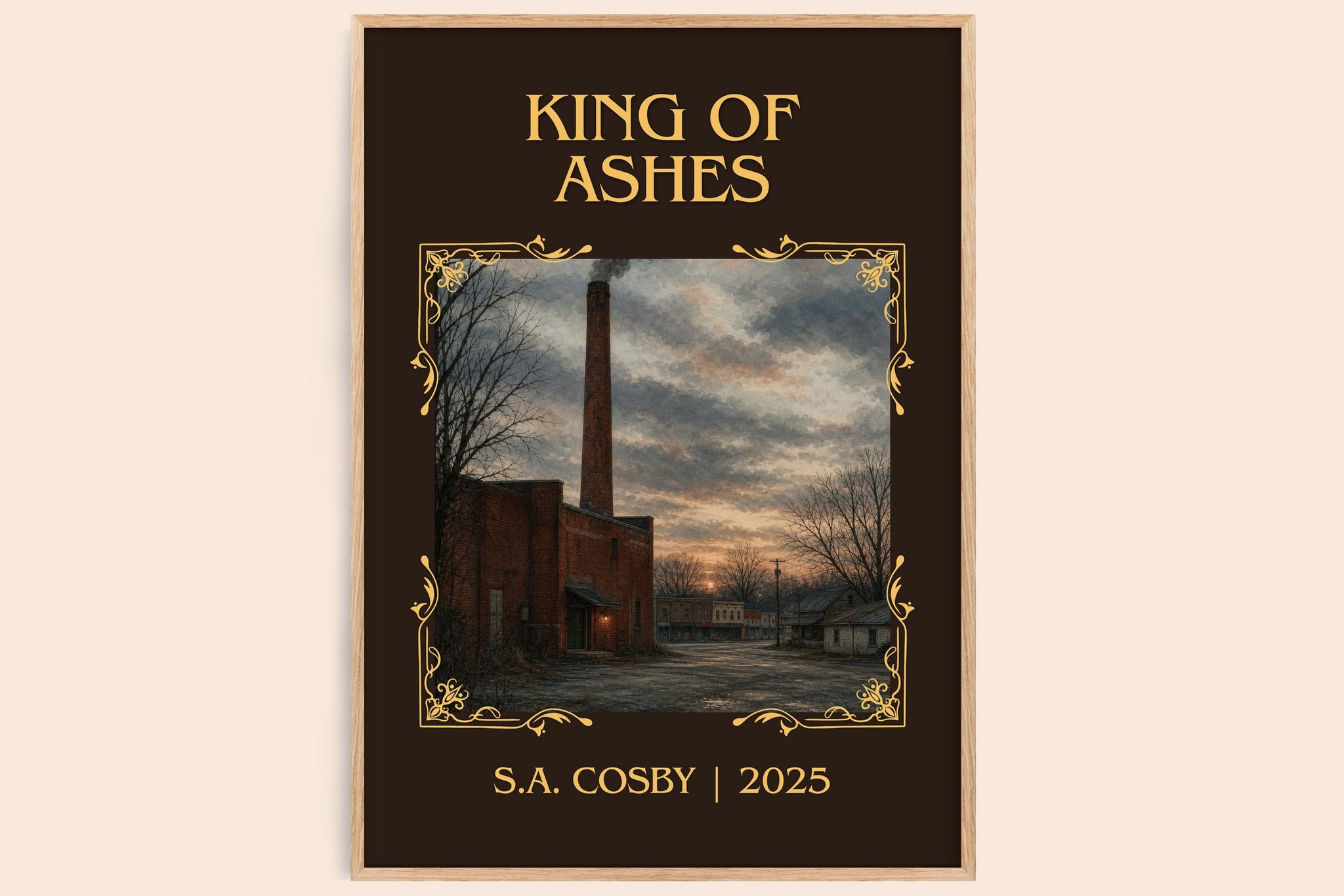 King of Ashes Classic Book Art Print by S.A. Cosby