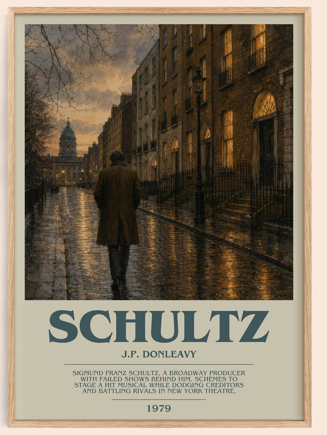 Schultz Bookish Wall Art by J.P. Donleavy