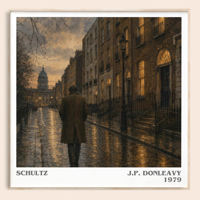 Schultz Literary Art Print by J.P. Donleavy