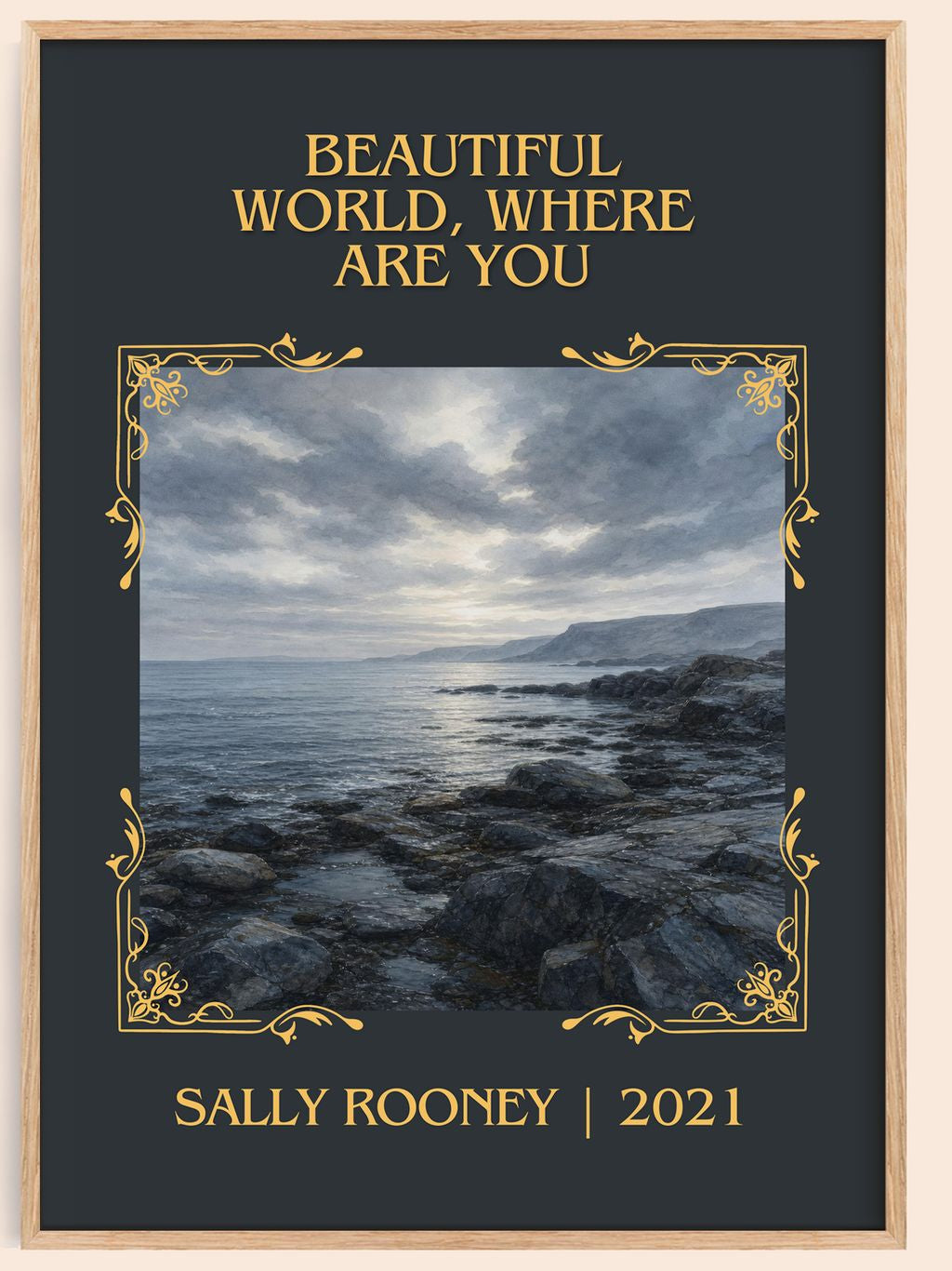 Beautiful World, Where Are You Classic Book Art Print by Sally Rooney – book poster