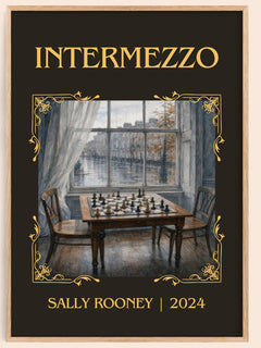 Intermezzo Classic Book Art Print by Sally Rooney – book poster