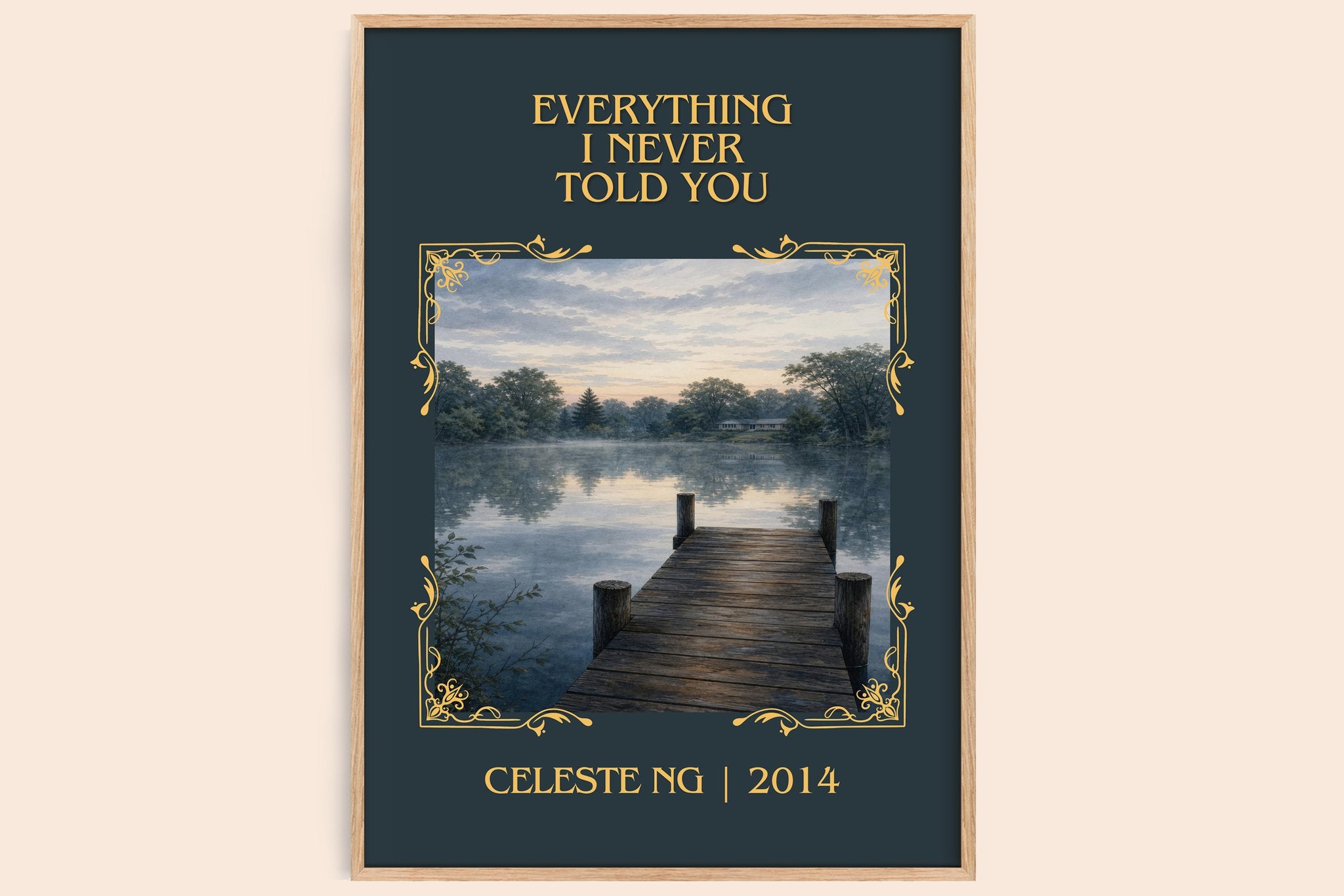 Everything I Never Told You Classic Book Art Print by Celeste Ng