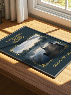Everything I Never Told You Classic Book Art Print by Celeste Ng – print on a sunlit desk
