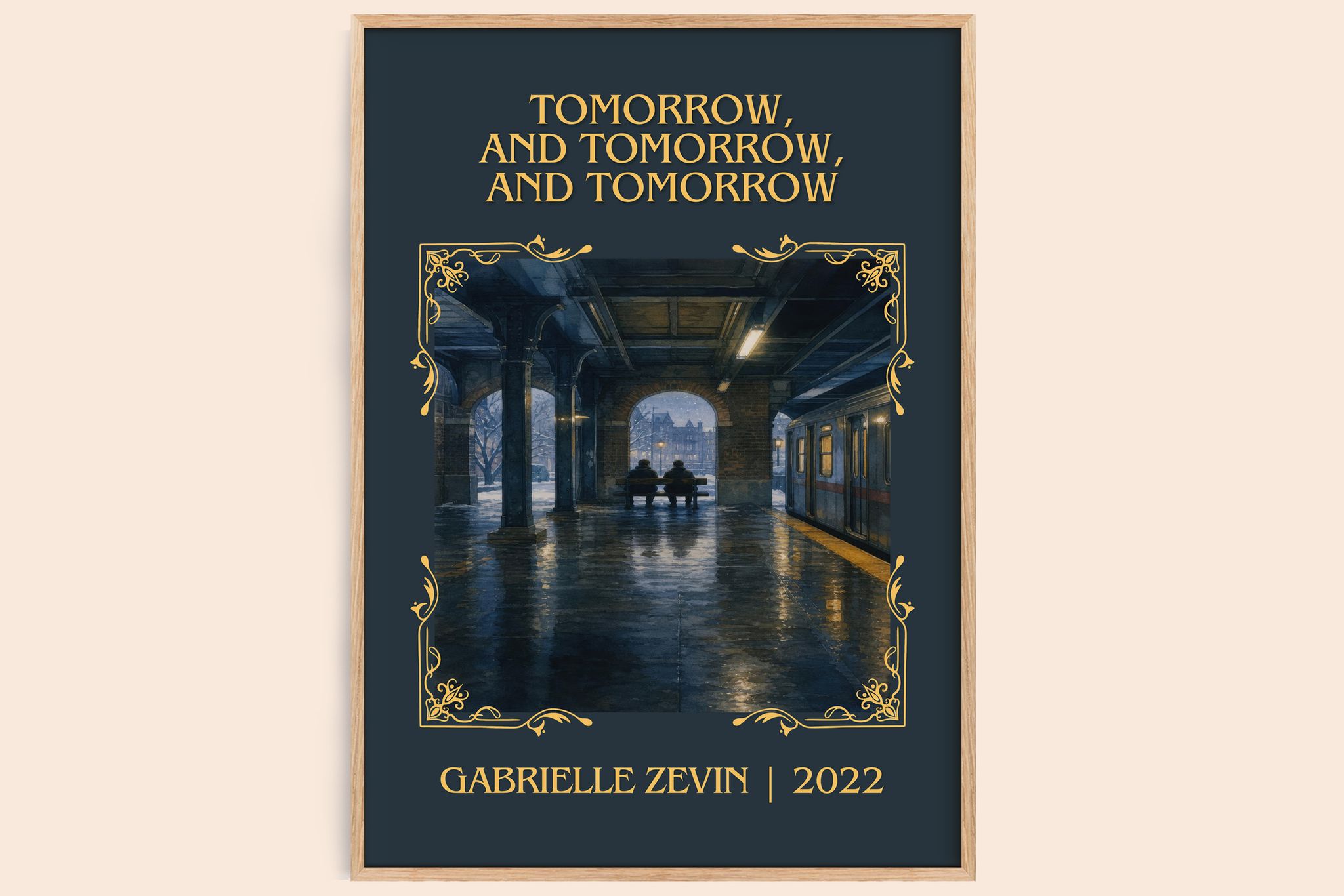Tomorrow, and Tomorrow, and Tomorrow Classic Book Art Print by Gabrielle Zevin