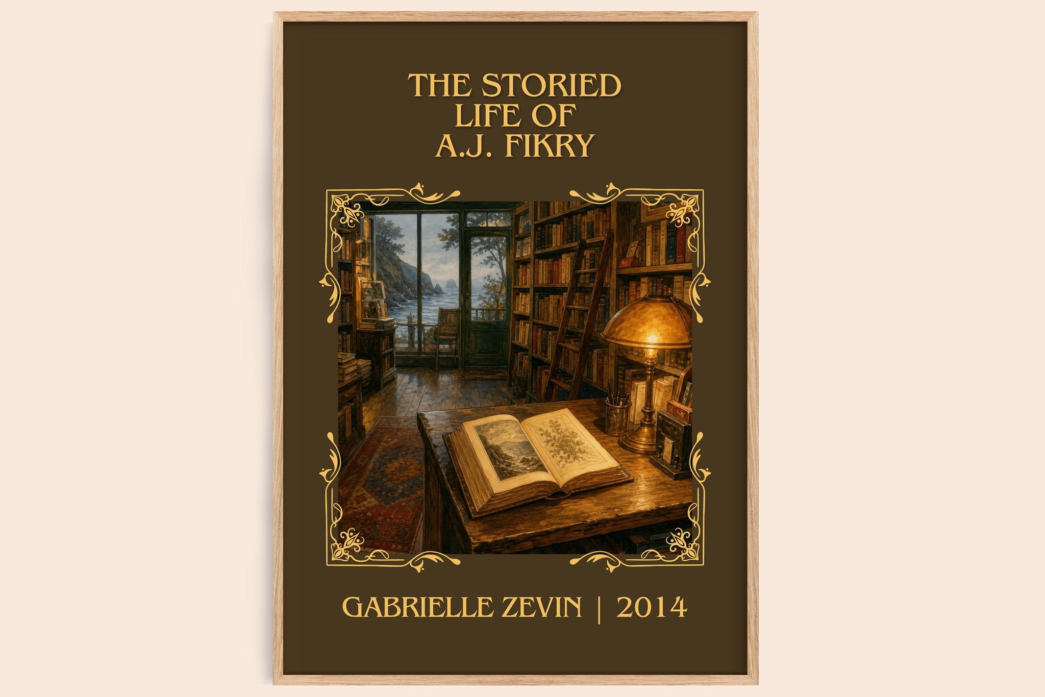 Storied Life of A.J. Fikry Classic Book Art Print by Gabrielle Zevin