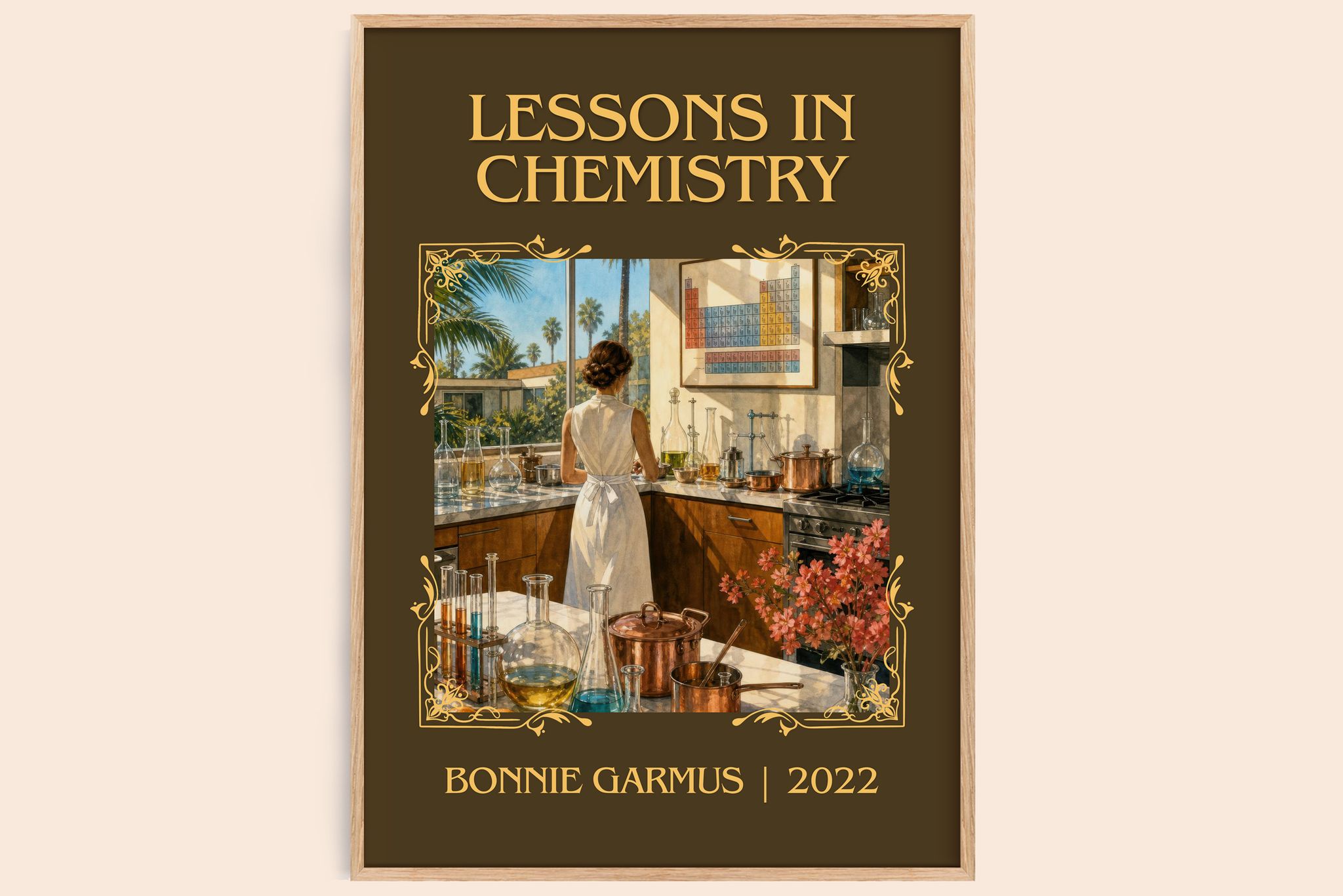 Lessons in Chemistry Classic Book Art Print by Bonnie Garmus