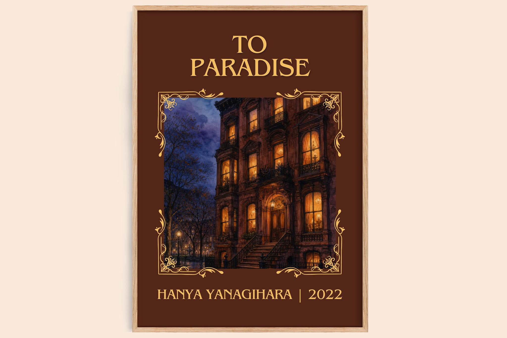 To Paradise Classic Book Art Print by Hanya Yanagihara