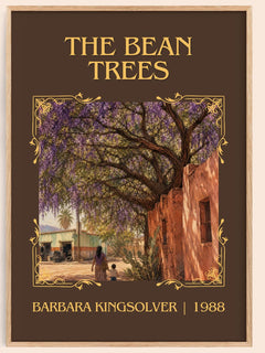 The Bean Trees Classic Book Art Print by Barbara Kingsolver – book poster