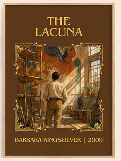 The Lacuna Classic Book Art Print by Barbara Kingsolver – book poster