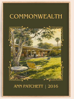 Commonwealth Classic Book Art Print by Ann Patchett – book poster
