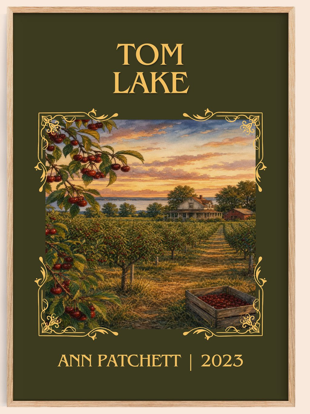 Tom Lake Classic Book Art Print by Ann Patchett – book poster