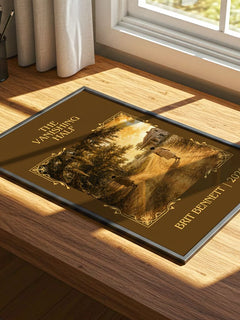 The Vanishing Half Classic Book Art Print by Brit Bennett – print on a sunlit desk