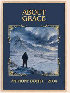 About Grace Classic Book Art Print by Anthony Doerr – book poster