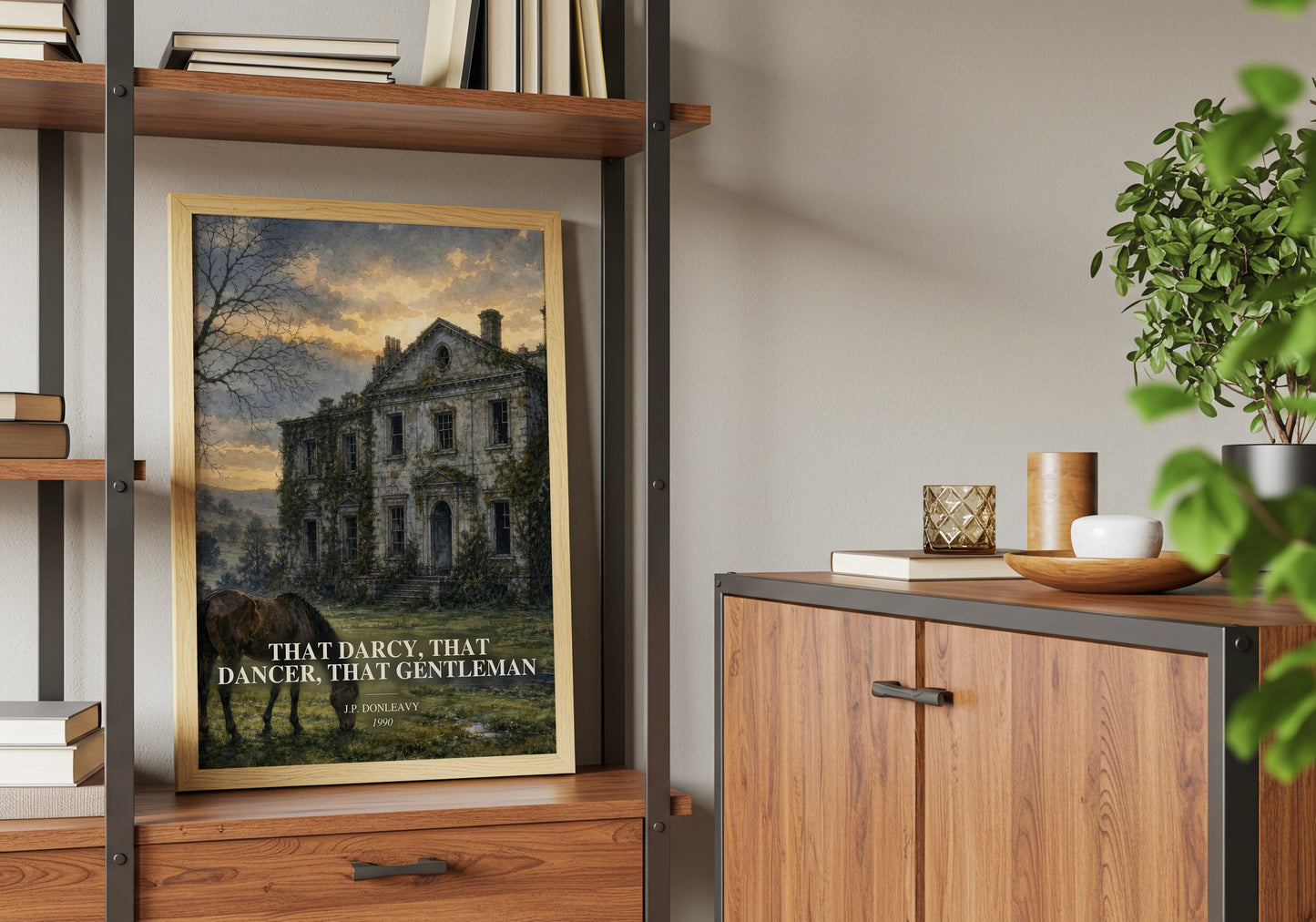 That Darcy, That Dancer, That Gentleman book watercolour illustration paper finish options – matte satin gloss