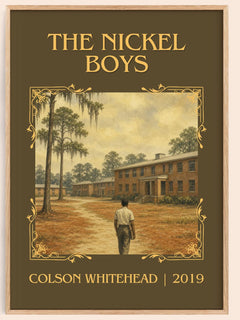 The Nickel Boys Classic Book Art Print by Colson Whitehead – book poster