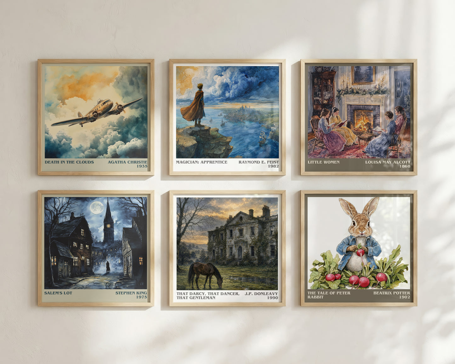 That Darcy, That Dancer, That Gentleman literary print framed by window – literary home decor