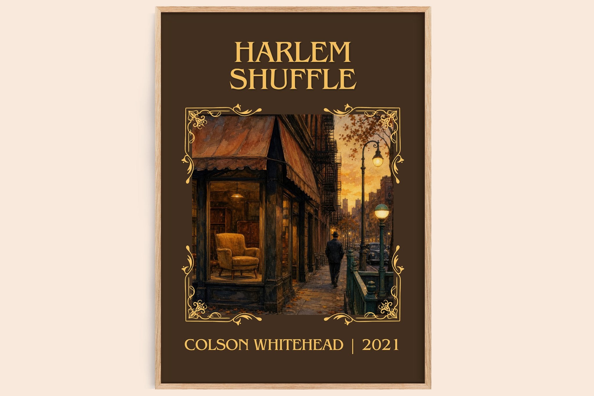 Harlem Shuffle Classic Book Art Print by Colson Whitehead