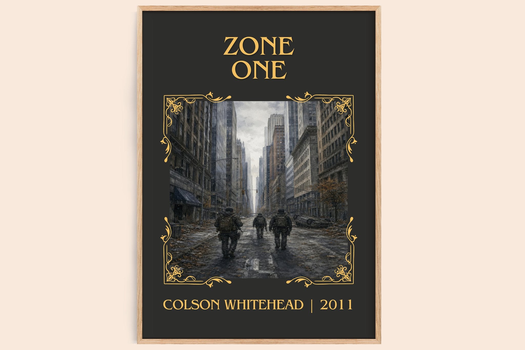Zone One Classic Book Art Print by Colson Whitehead