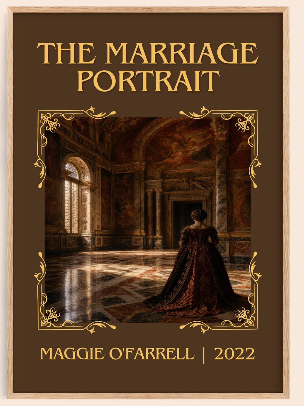 The Marriage Portrait Classic Book Art Print by Maggie O'Farrell – book poster