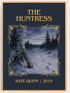 The Huntress Classic Book Art Print by Kate Quinn – book poster