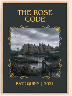 The Rose Code Classic Book Art Print by Kate Quinn – book poster