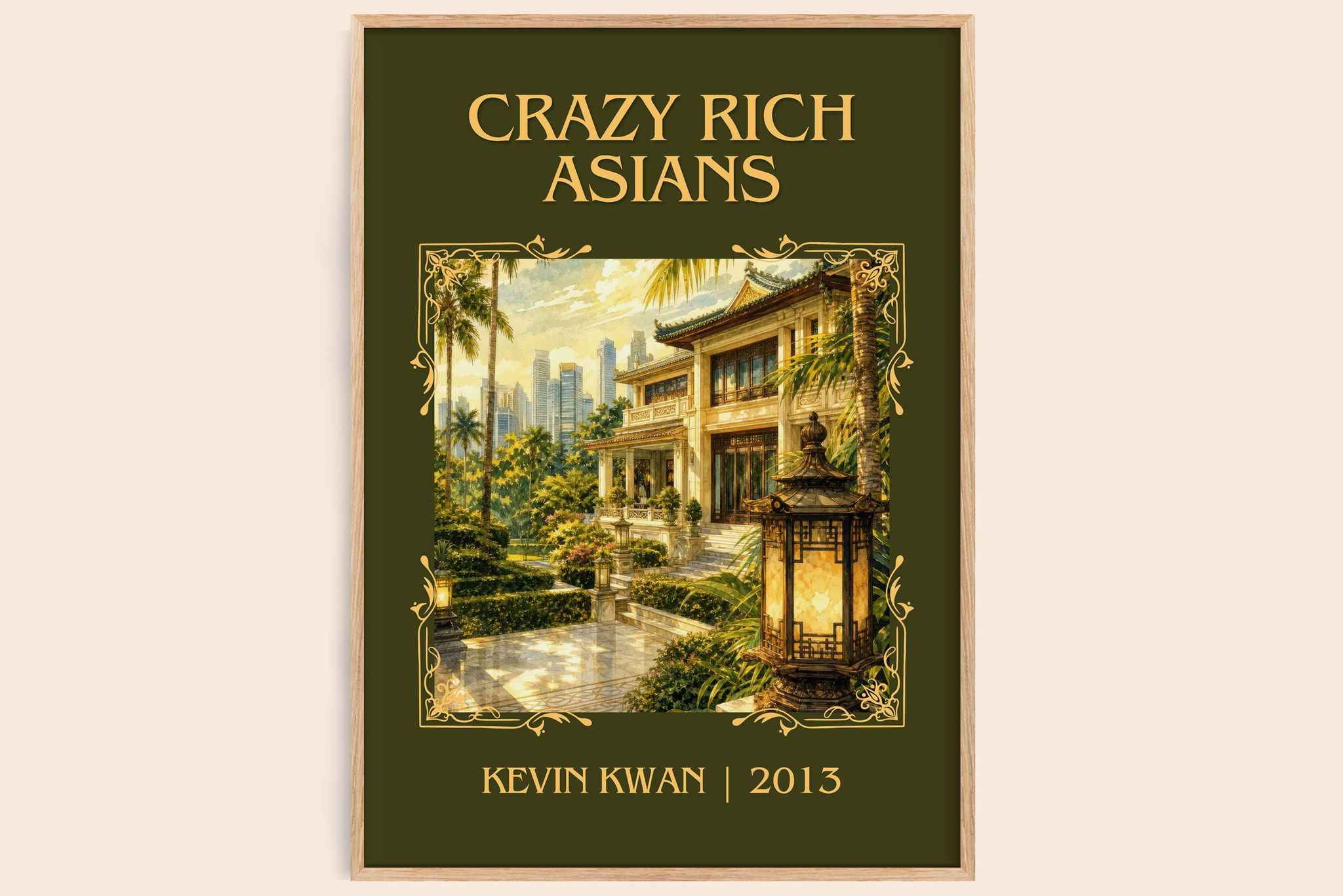 Crazy Rich Asians Classic Book Art Print by Kevin Kwan