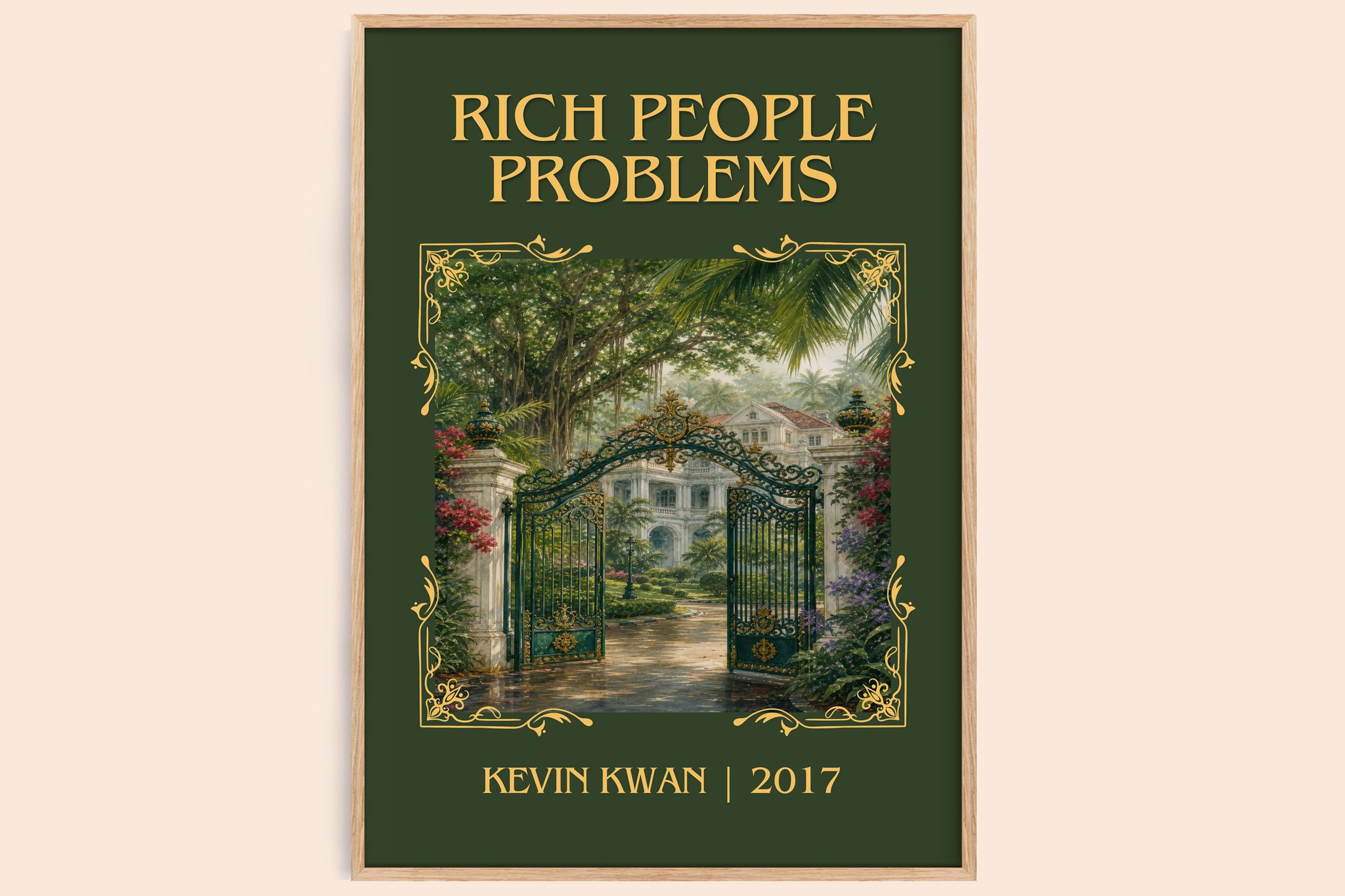 Rich People Problems Classic Book Art Print by Kevin Kwan