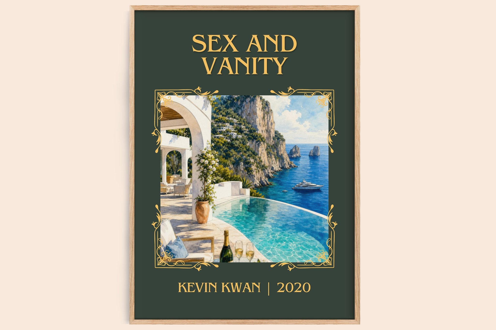 Sex and Vanity Classic Book Art Print by Kevin Kwan