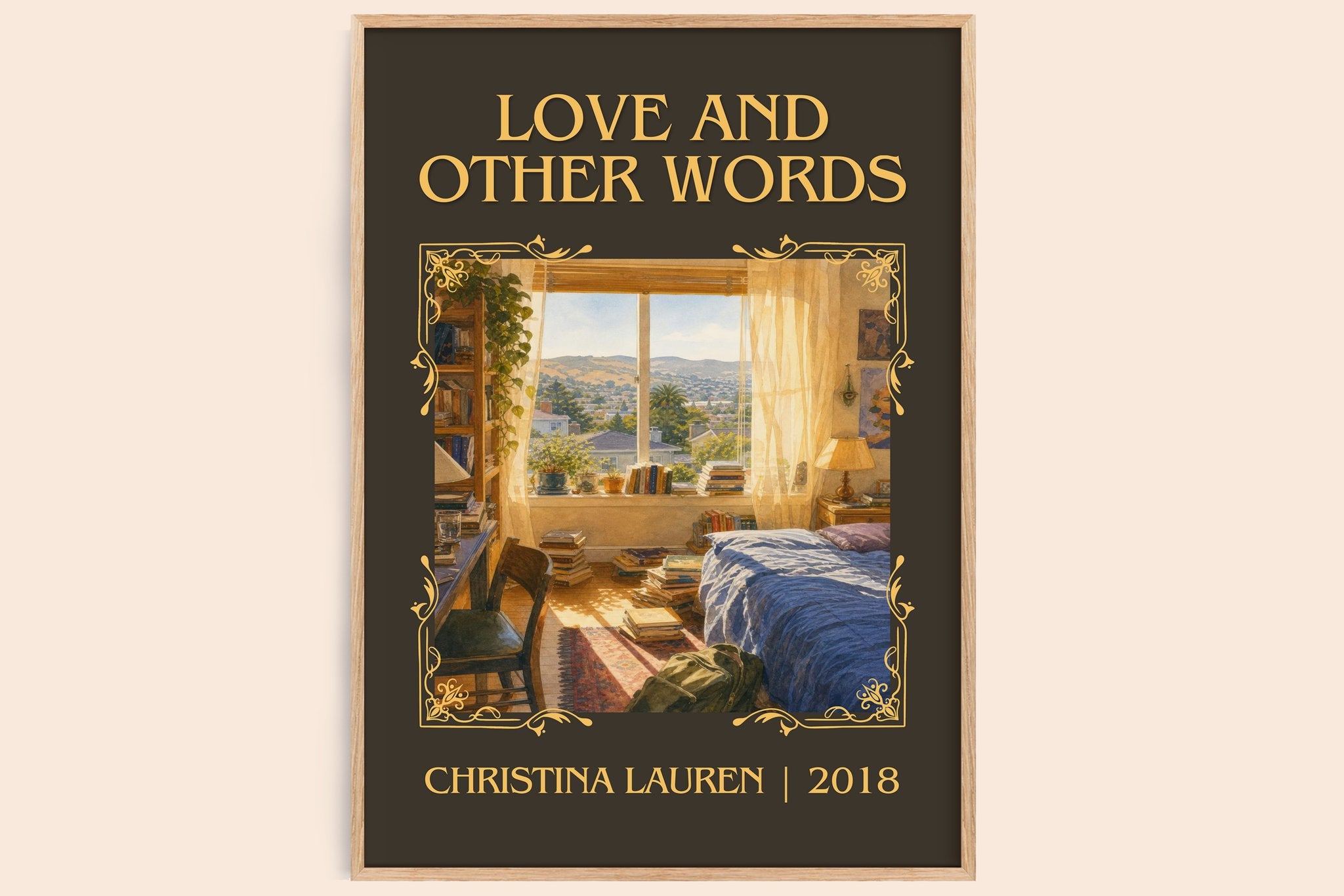 Love and Other Words Classic Book Art Print by Christina Lauren