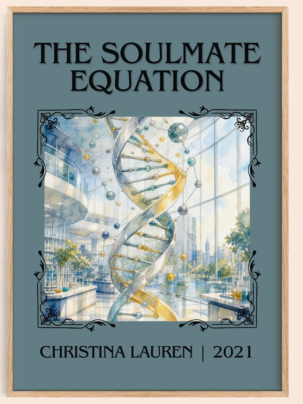 The Soulmate Equation Classic Book Art Print by Christina Lauren – book poster