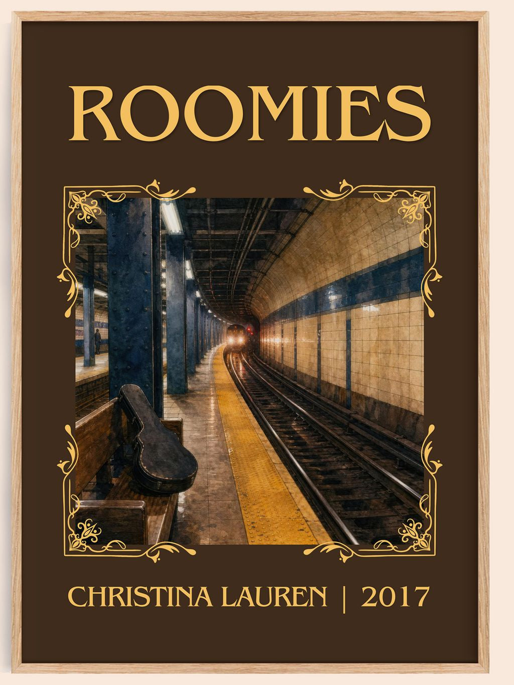 Roomies Classic Book Art Print by Christina Lauren – book poster