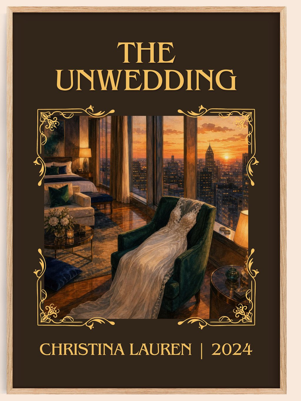 The Unwedding Classic Book Art Print by Christina Lauren – book poster
