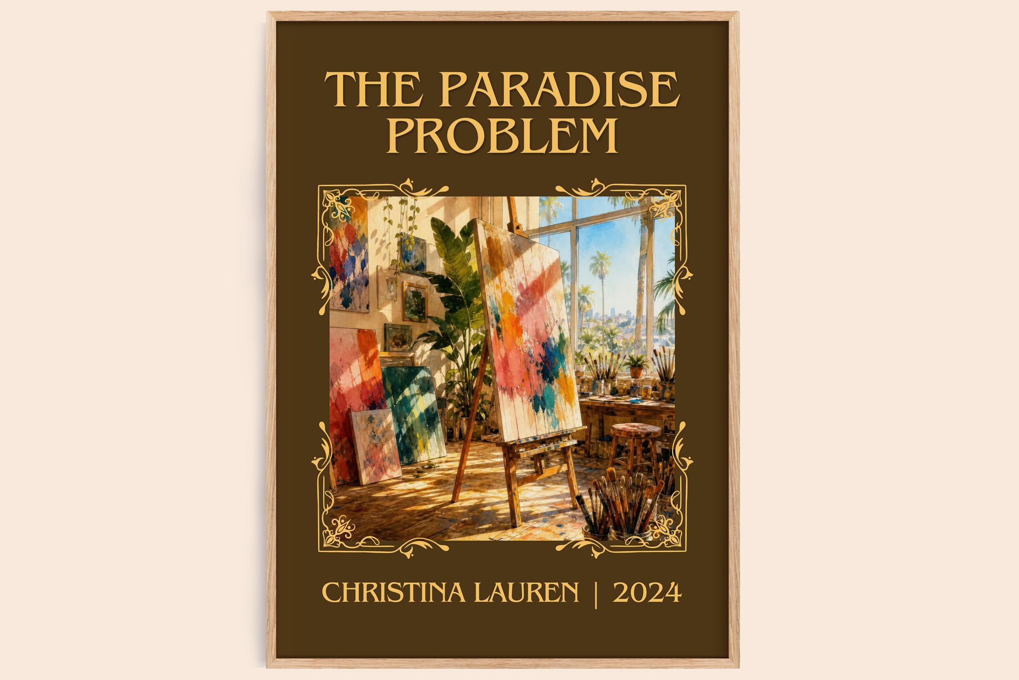 The Paradise Problem Classic Book Art Print by Christina Lauren