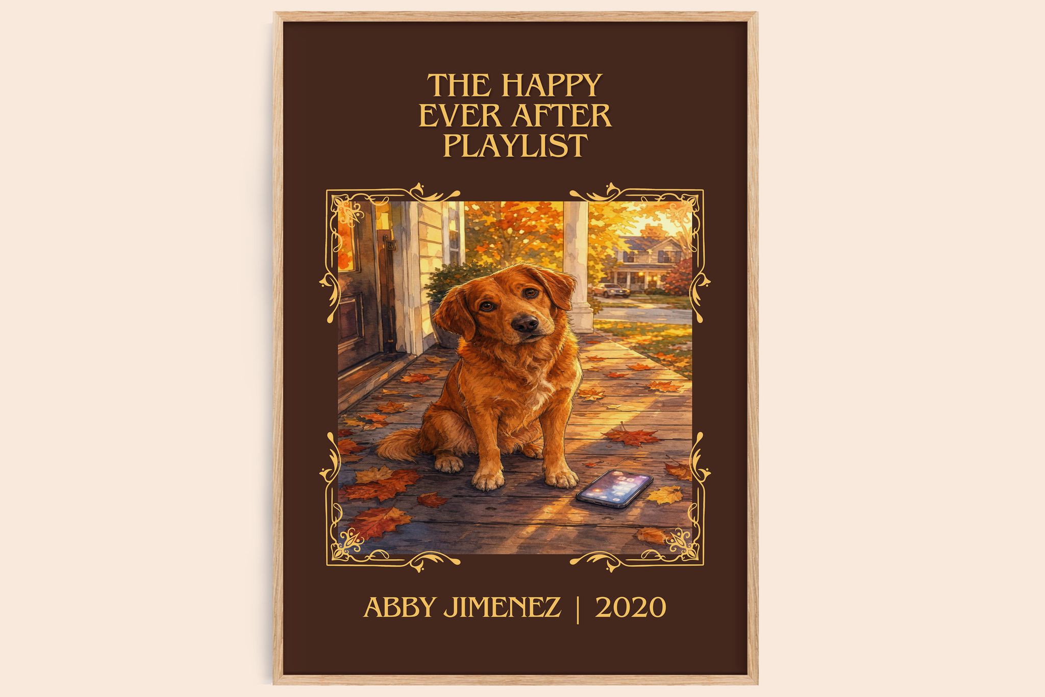 The Happy Ever After Playlist Classic Book Art Print by Abby Jimenez
