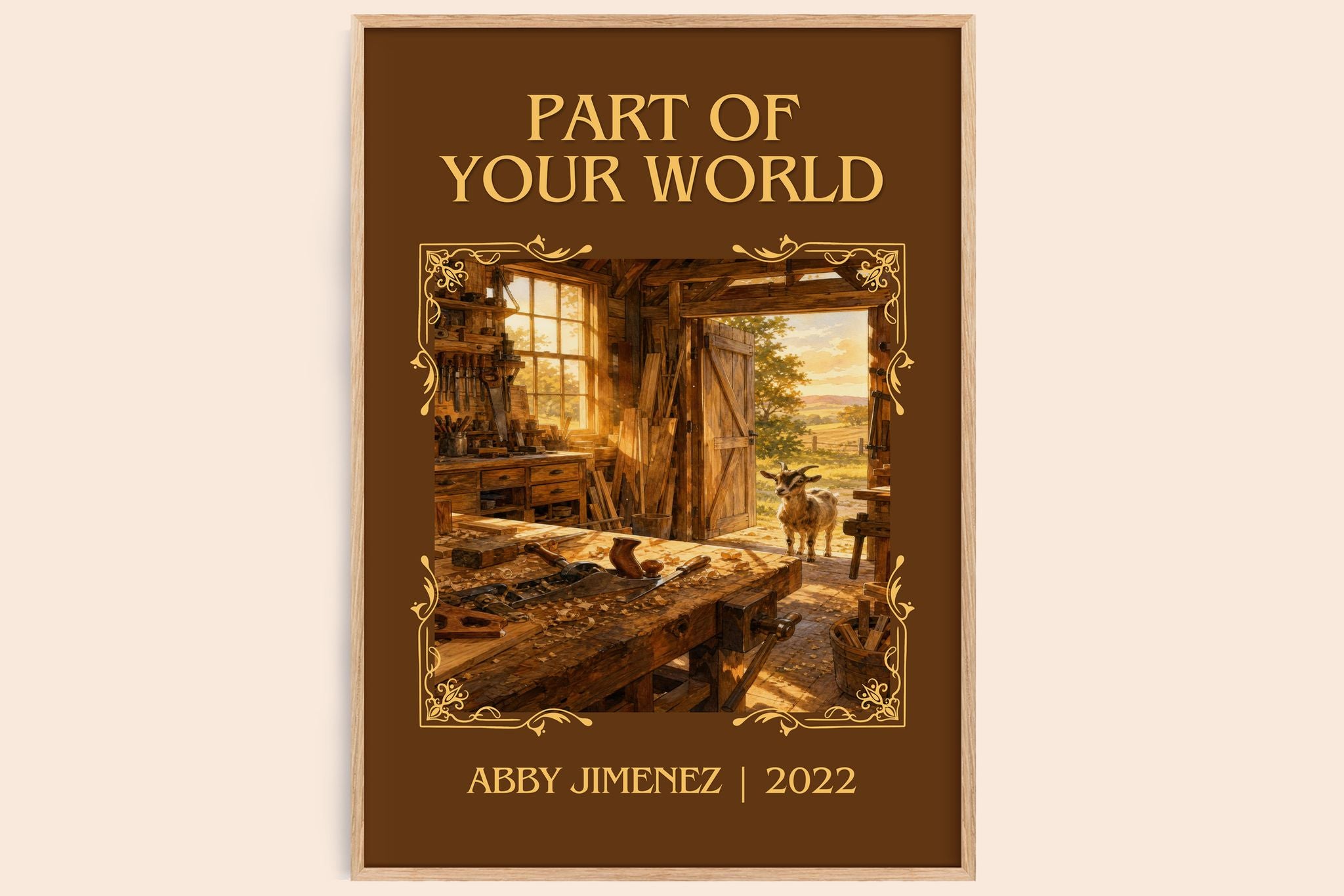 Part of Your World Classic Book Art Print by Abby Jimenez