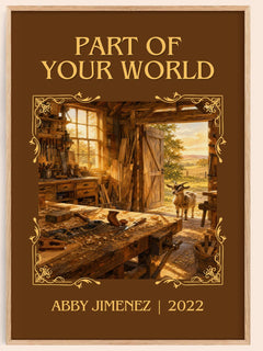 Part of Your World Classic Book Art Print by Abby Jimenez – book poster