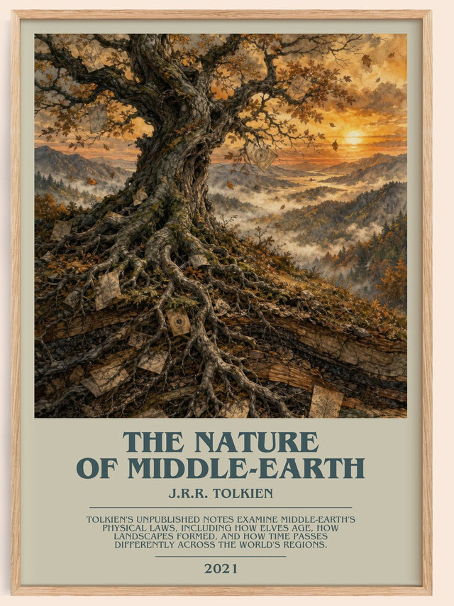 The Nature Of Middle-Earth Bookish Wall Art by J.R.R. Tolkien