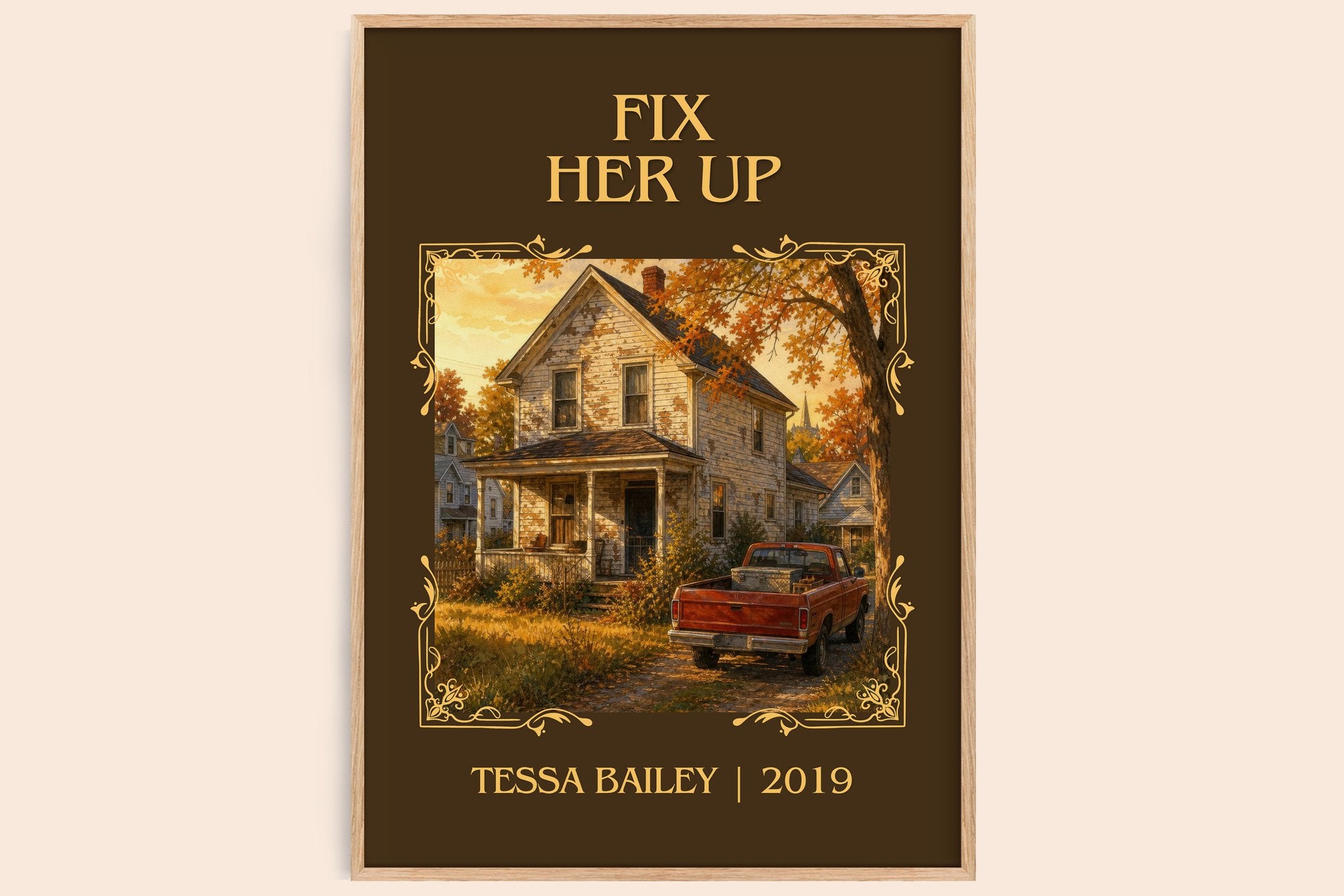 Fix Her Up Classic Book Art Print by Tessa Bailey