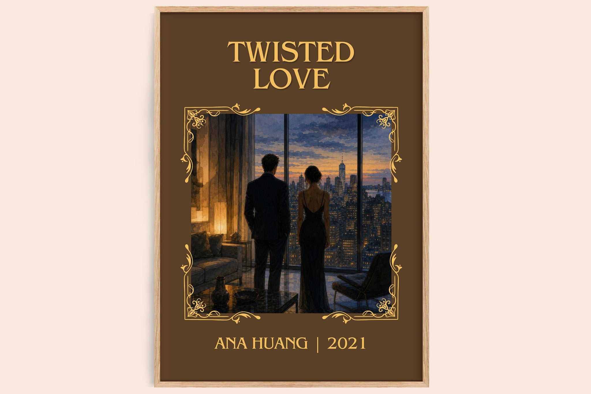Twisted Love Classic Book Art Print by Ana Huang