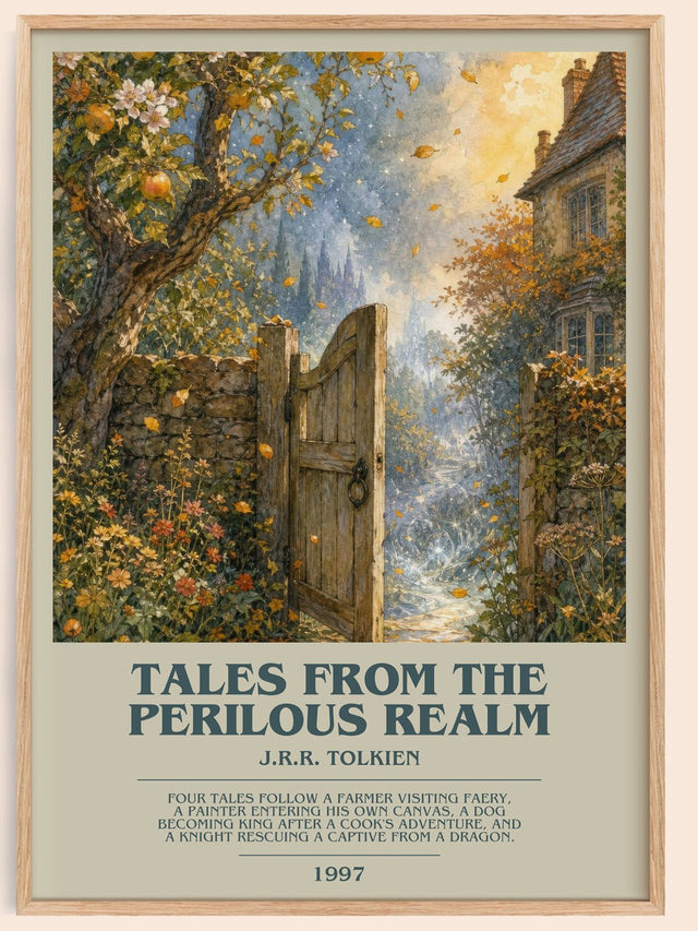 Tales From The Perilous Realm Bookish Wall Art by J.R.R. Tolkien