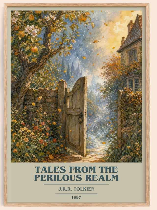 Tales From The Perilous Realm Book Cover Poster by J.R.R. Tolkien