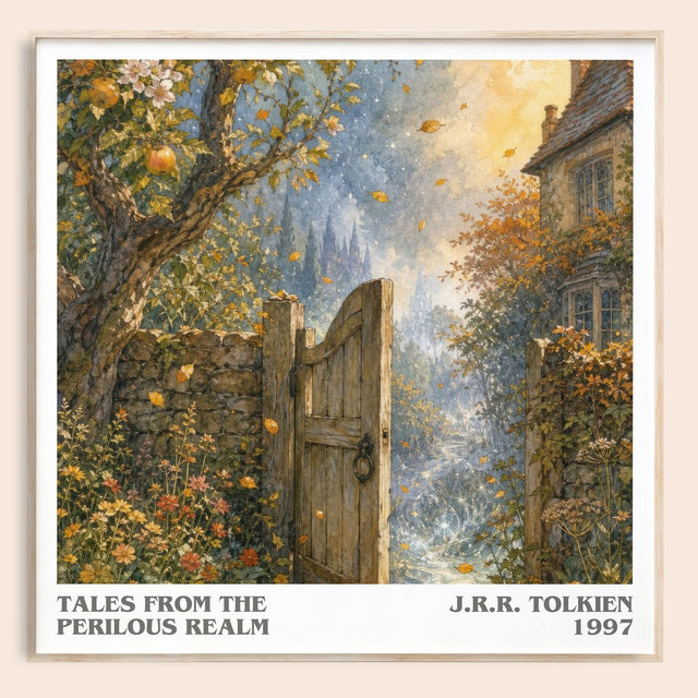 Tales From The Perilous Realm Literary Art Print by J.R.R. Tolkien