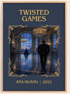 Twisted Games Classic Book Art Print by Ana Huang – book poster