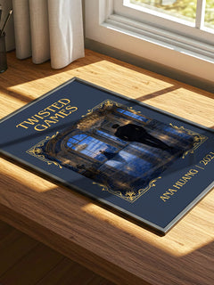 Twisted Games Classic Book Art Print by Ana Huang – print on a sunlit desk