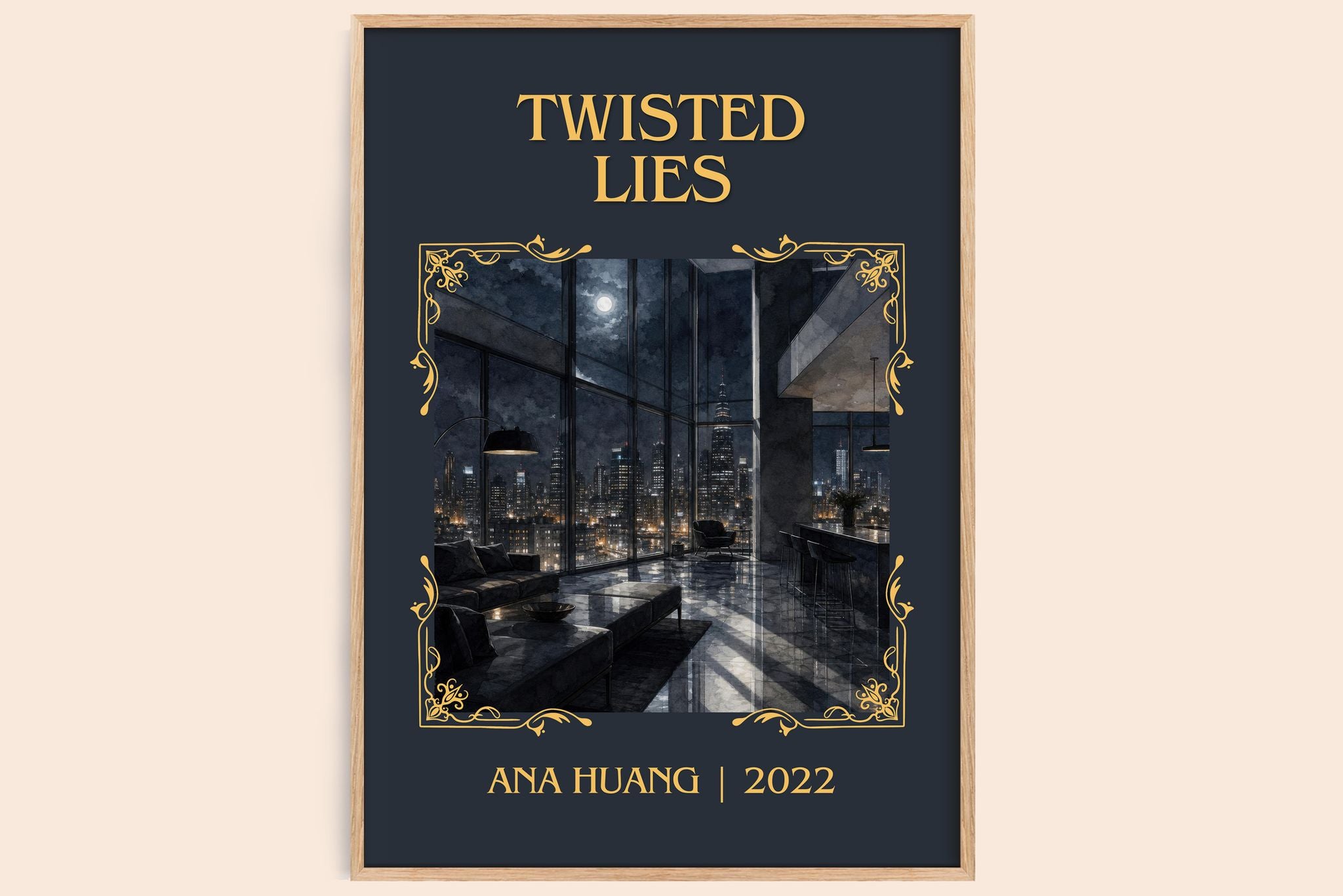 Twisted Lies Classic Book Art Print by Ana Huang