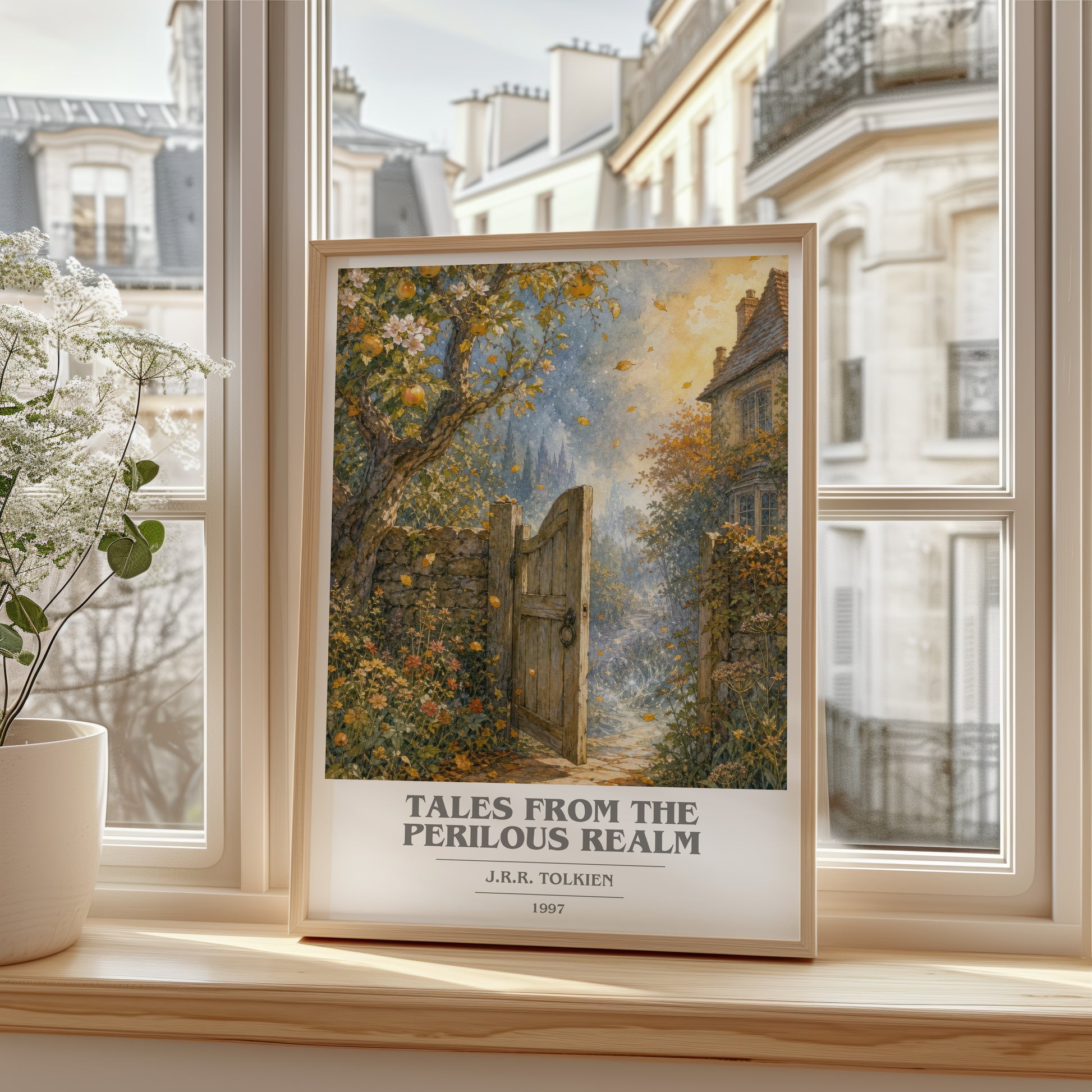 Tales From The Perilous Realm book cover poster colour and style options – J.R.R. Tolkien book art